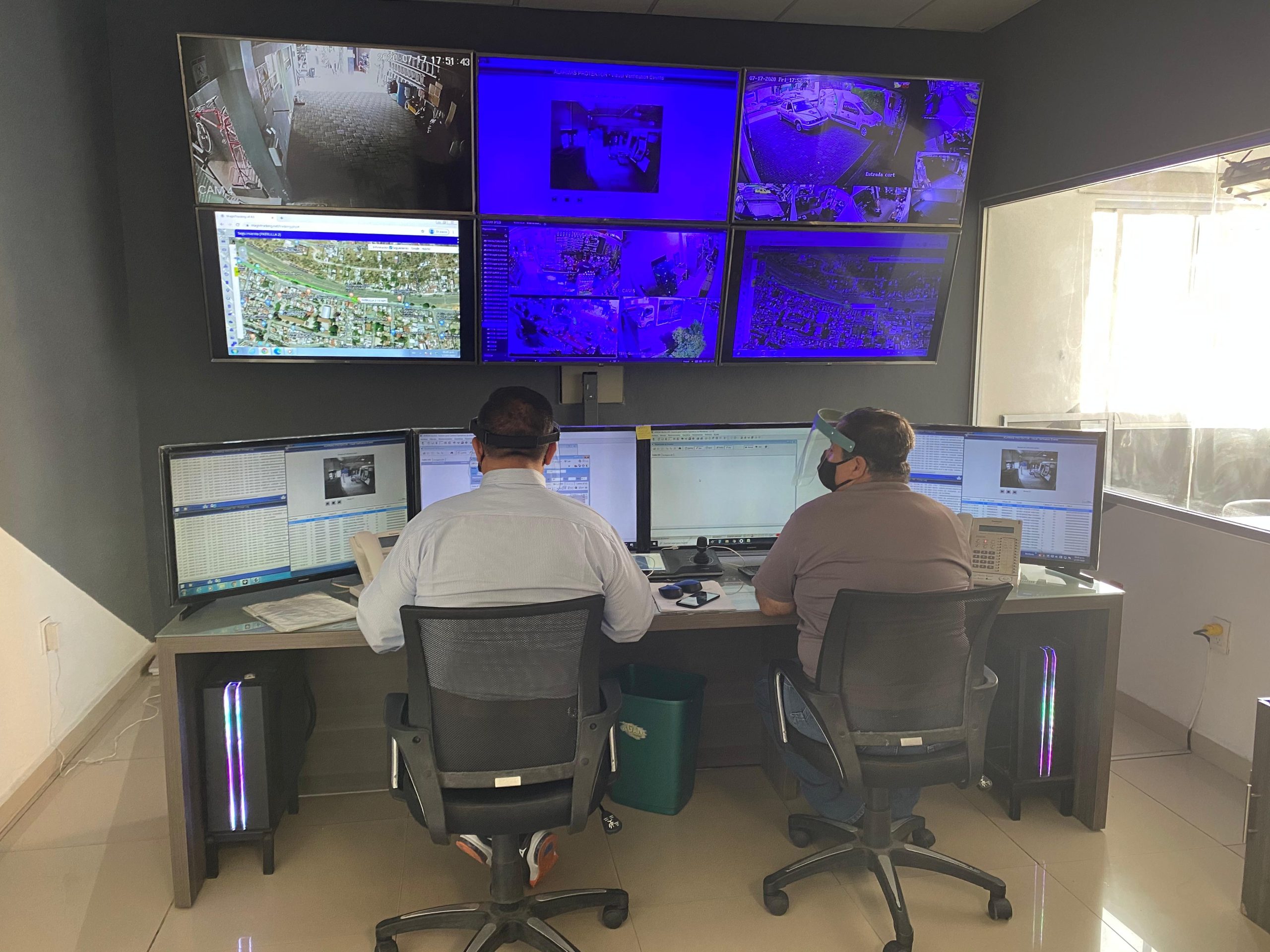 Alarmas MATSS, Centro de Control